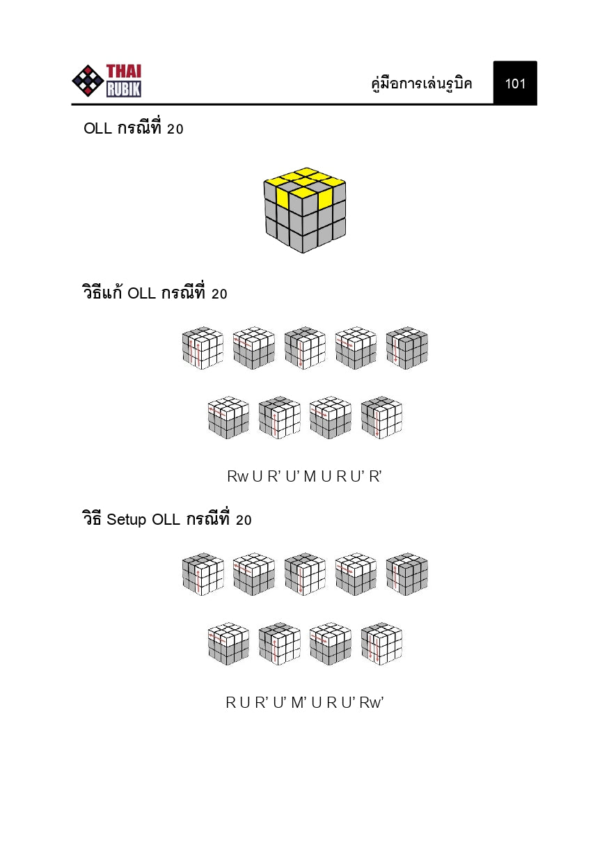 E-book คู่มือการเล่นรูบิค